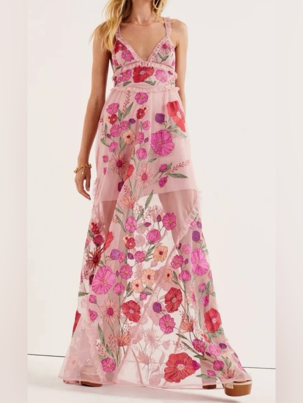 For Love & Lemons Kaylee Maxi